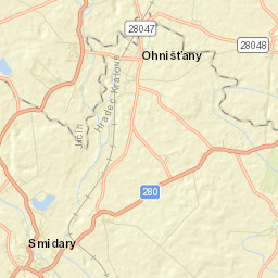 Smidary Street Map