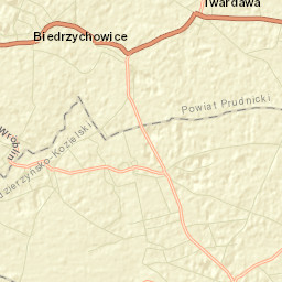 Twardawa Street Map