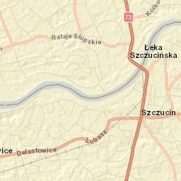 Szczucin Street Map