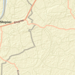 Słupiec Street Map