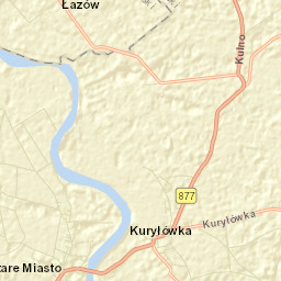 Kuryłówka Street Map