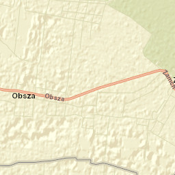 Obsza Street Map