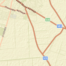 Borispol’skiy Rayon Street Map