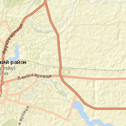 Okhtyrka Street Map
