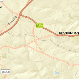 Chacewater Street Map