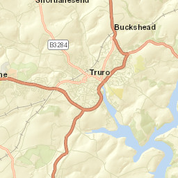 Truro, uk Street Map