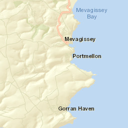 Mevagissey Street Map