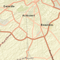 Agny Street Map