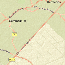Gommegnies Street Map