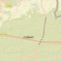 Colleret Street Map