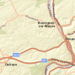 Onhaye Street Map