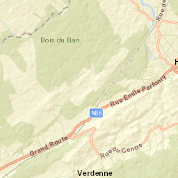 Hotton Street Map