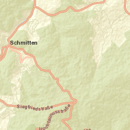 Schmitten Street Map
