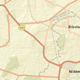 Nidderau Street Map
