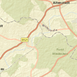 Altenstadt Street Map
