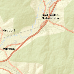 Bad Soden-Salmünster Street Map