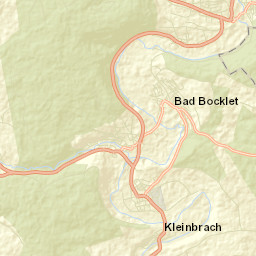 Bad Bocklet Street Map
