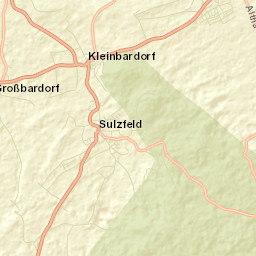 Sulzfeld Street Map