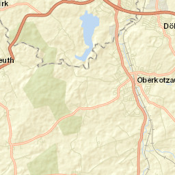 Oberkotzau Street Map