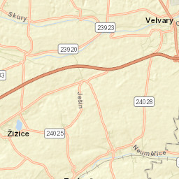 Velvary Street Map