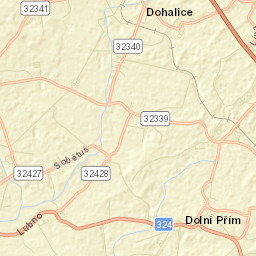 Okres Hradec Králové Street Map