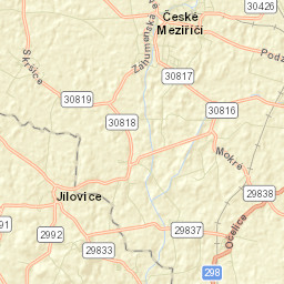 České Meziříčí Street Map