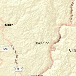 Okres Rychnov nad Kněžnou Street Map