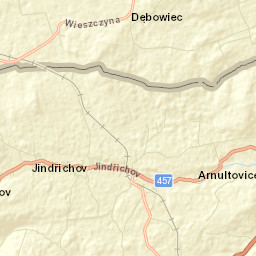 Jindřichov Street Map