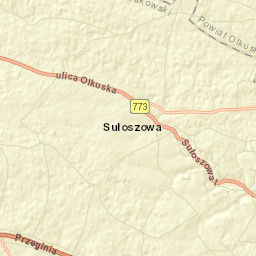 Sułoszowa Street Map
