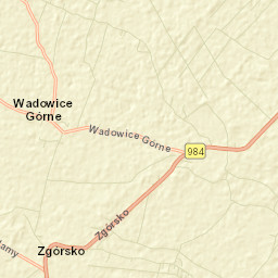 Wadowice Górne Street Map
