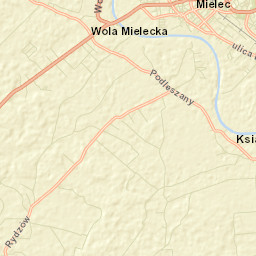 Mielec Street Map