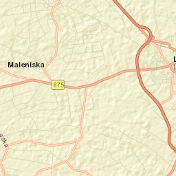 Brzóza Królewska Street Map