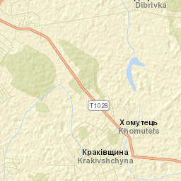 Brusyliv Street Map