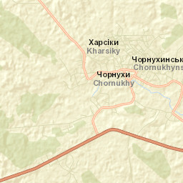 Chornukhy Street Map