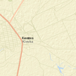 Kīevka Street Map