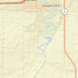 Swift Current Street Map