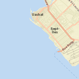 Sept-Îles Street Map