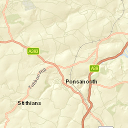 Stithians Street Map