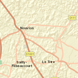 Nouvion Street Map