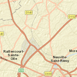 Neuville-Saint-Rémy Street Map