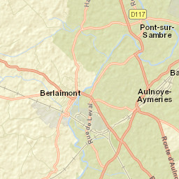 Pont-sur-Sambre Street Map