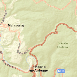 La Roche-en-Ardenne Street Map