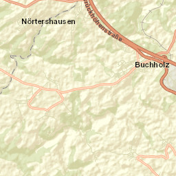 Nörtershausen Street Map