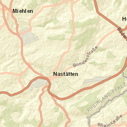 Miehlen Street Map