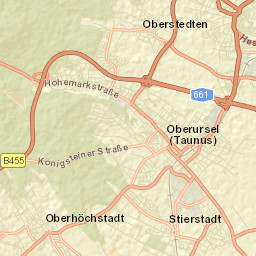 Oberursel Street Map