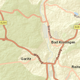 Bad Kissingen Street Map
