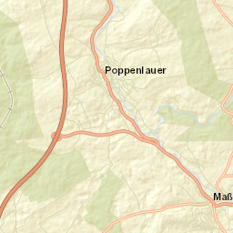 Maßbach Street Map