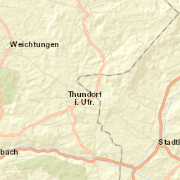 Stadtlauringen Street Map