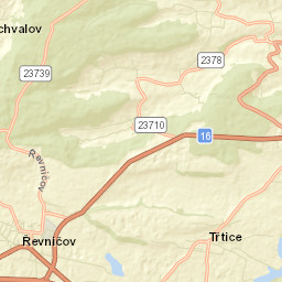 Řevničov Street Map