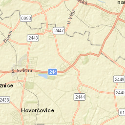 Kostelec nad Labem Street Map